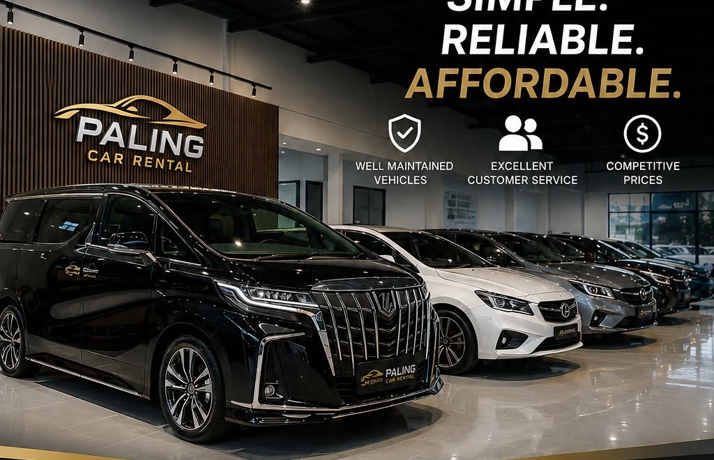 Paling Car Rental showroom fleet